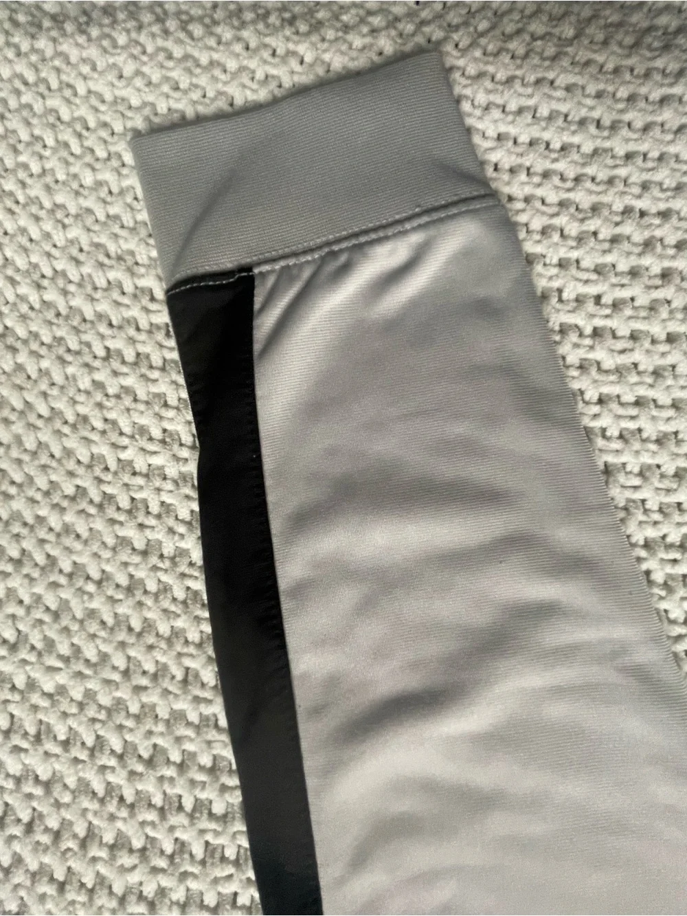 Jordan Light Gray with Black Stripes Performance Track Matching Set